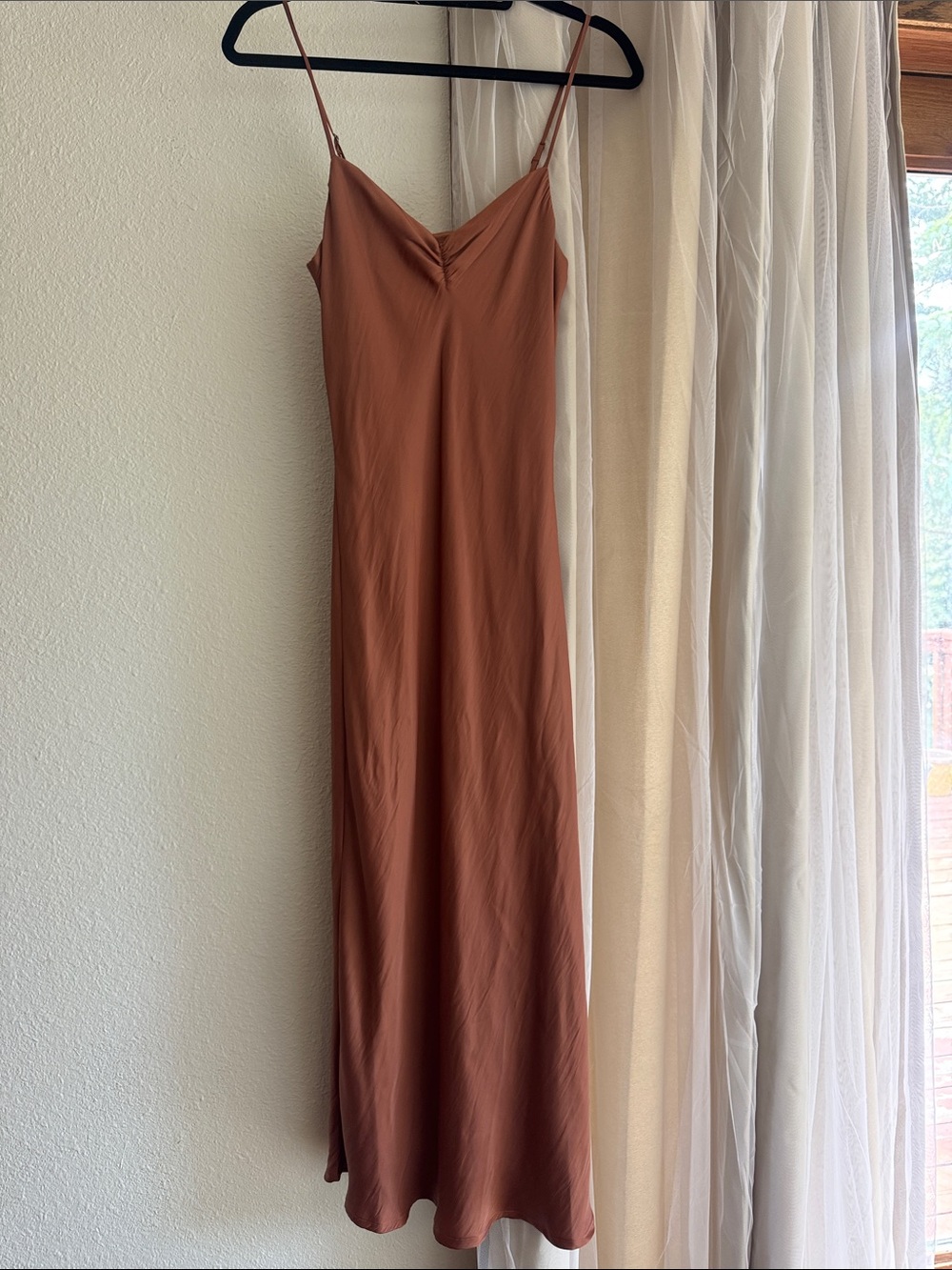 Z Supply Rust Slip Dress